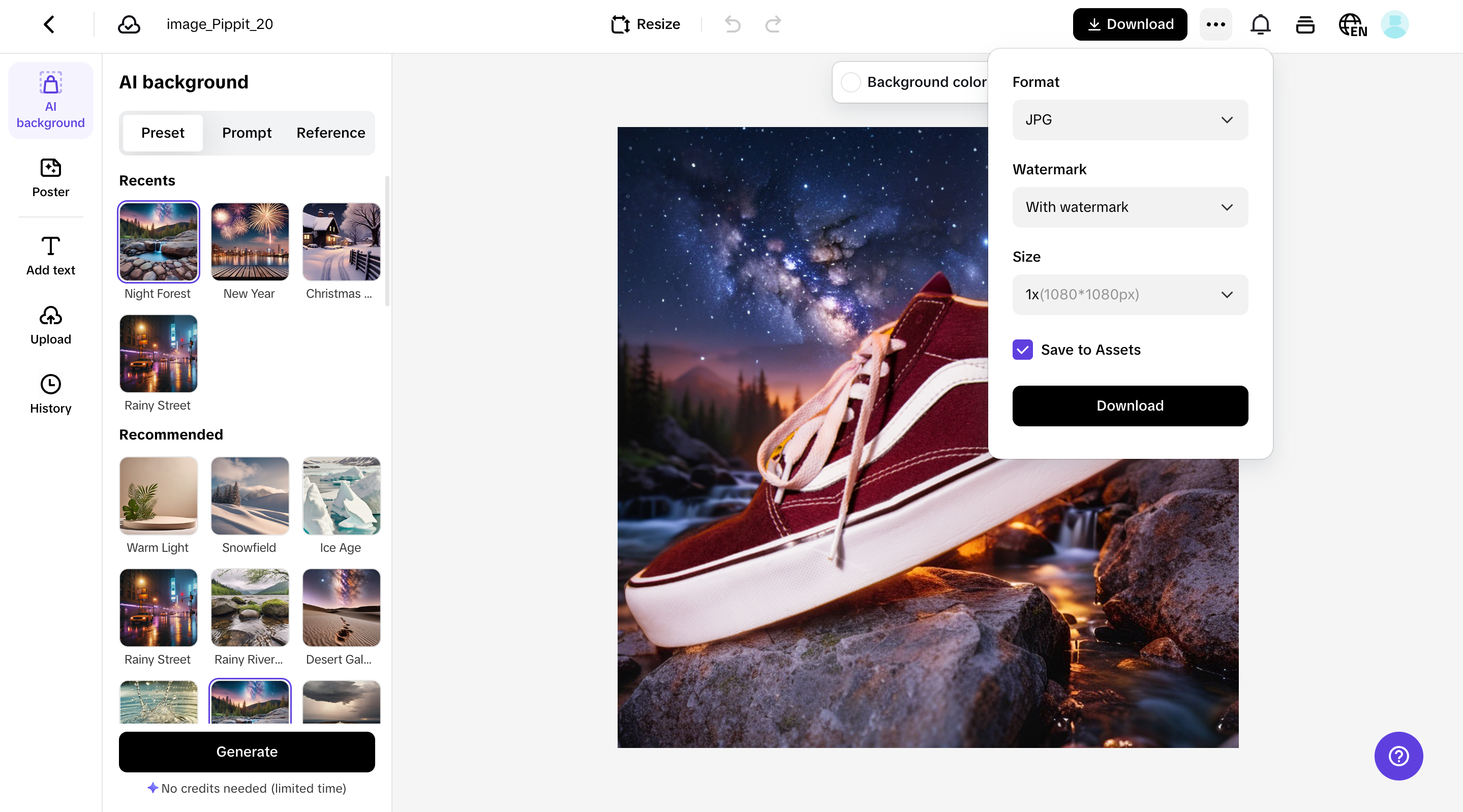 Final edits and export