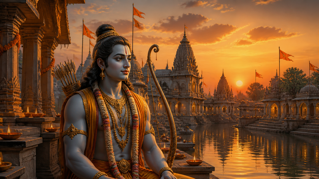 Trending Shri Ram VN Code Video Editing prompt 3 original 16:9 visual