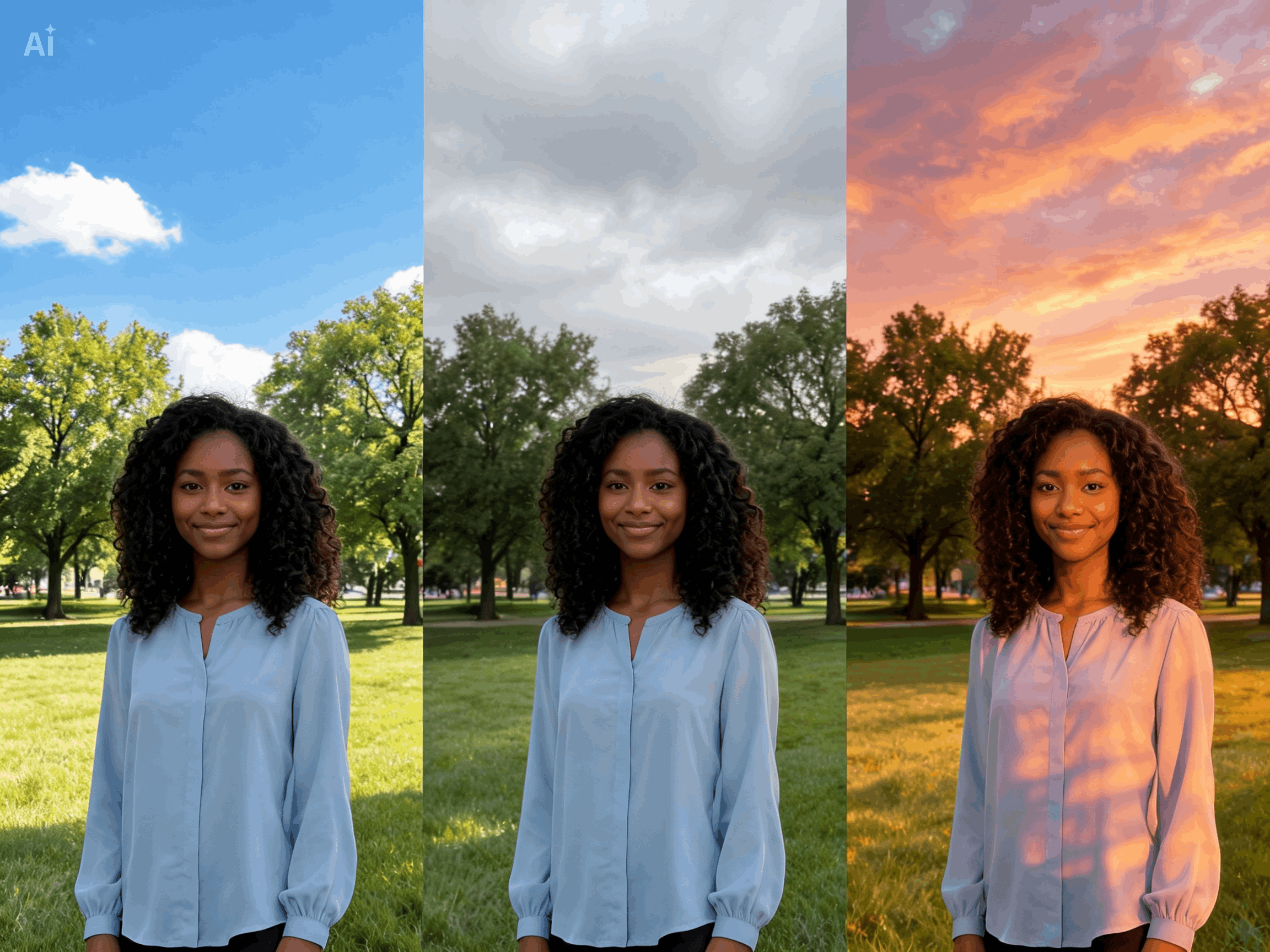 Test mood options for portraits