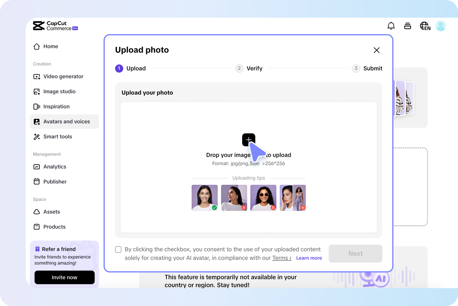 Generate your avatar
