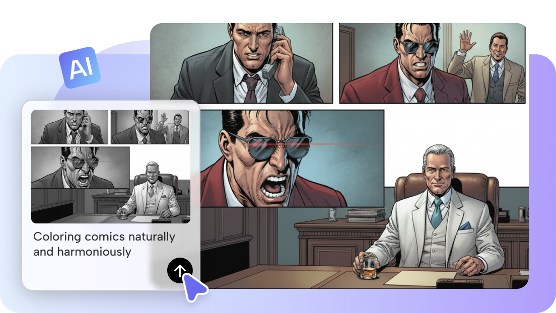 3. Colorize your manga book instantly with AI