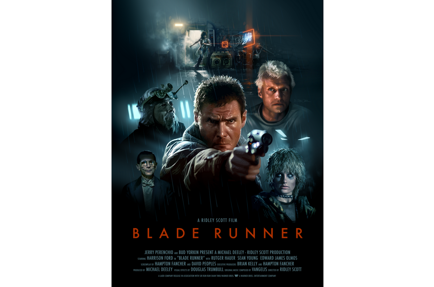 High-resolution photography poster
