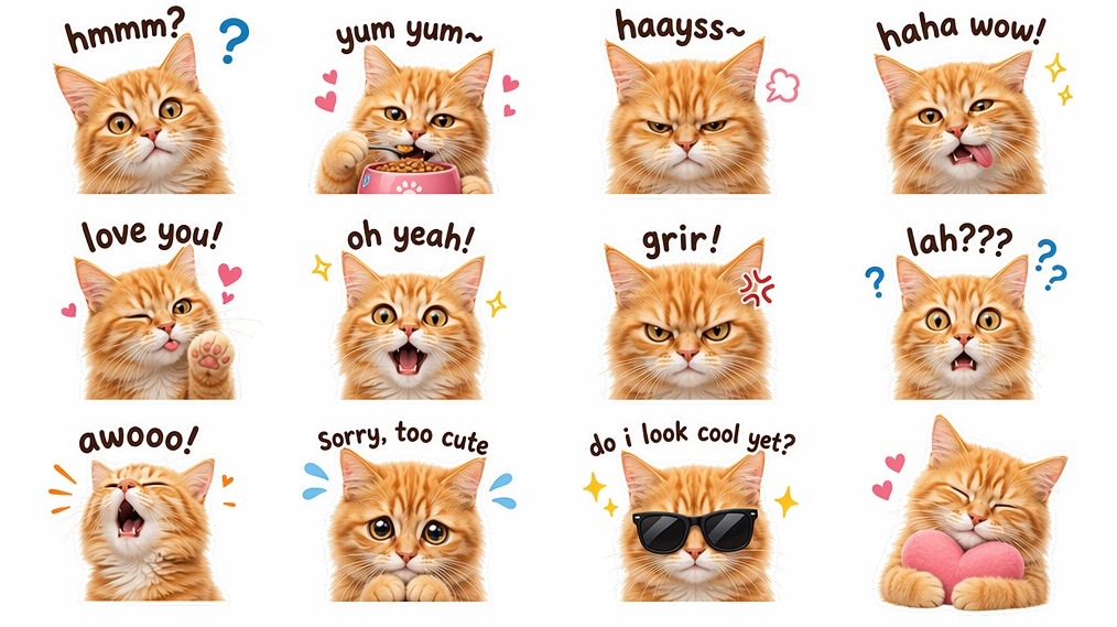 Sticker maker to make your own stickers for gifts
