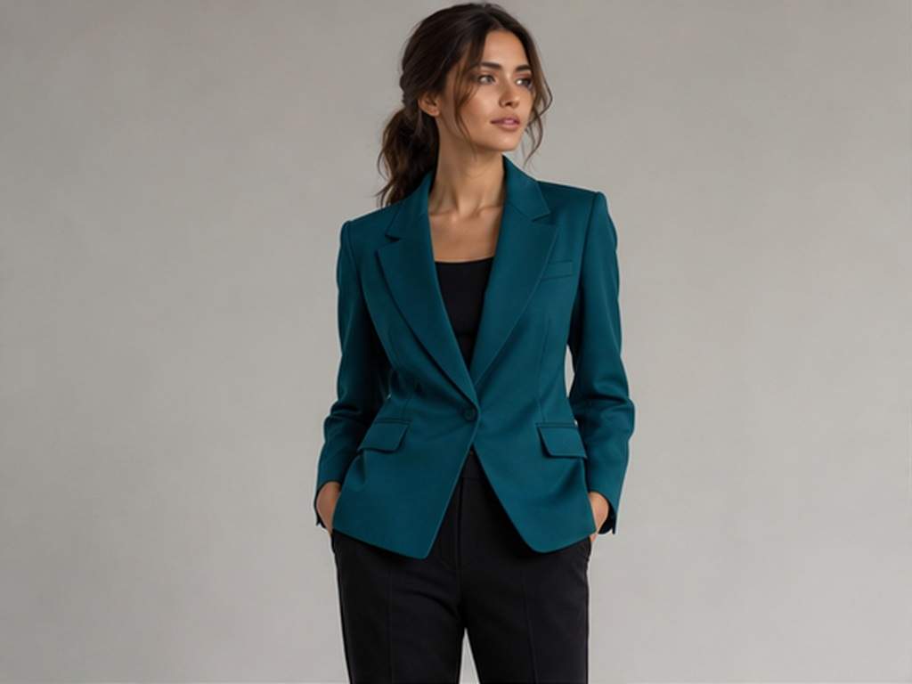 AI Video Try On App prompt example 1 - Tailored jacket preview