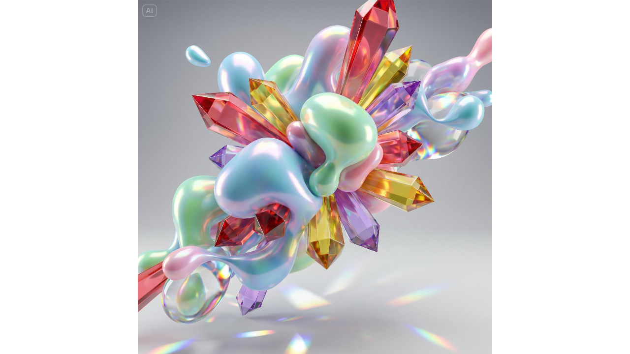 Abstract 3D illustration