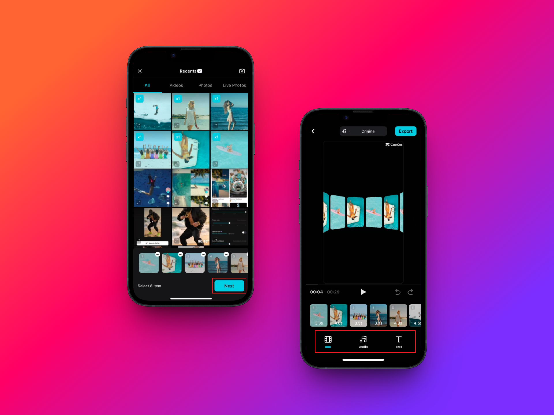 Edit the selected template