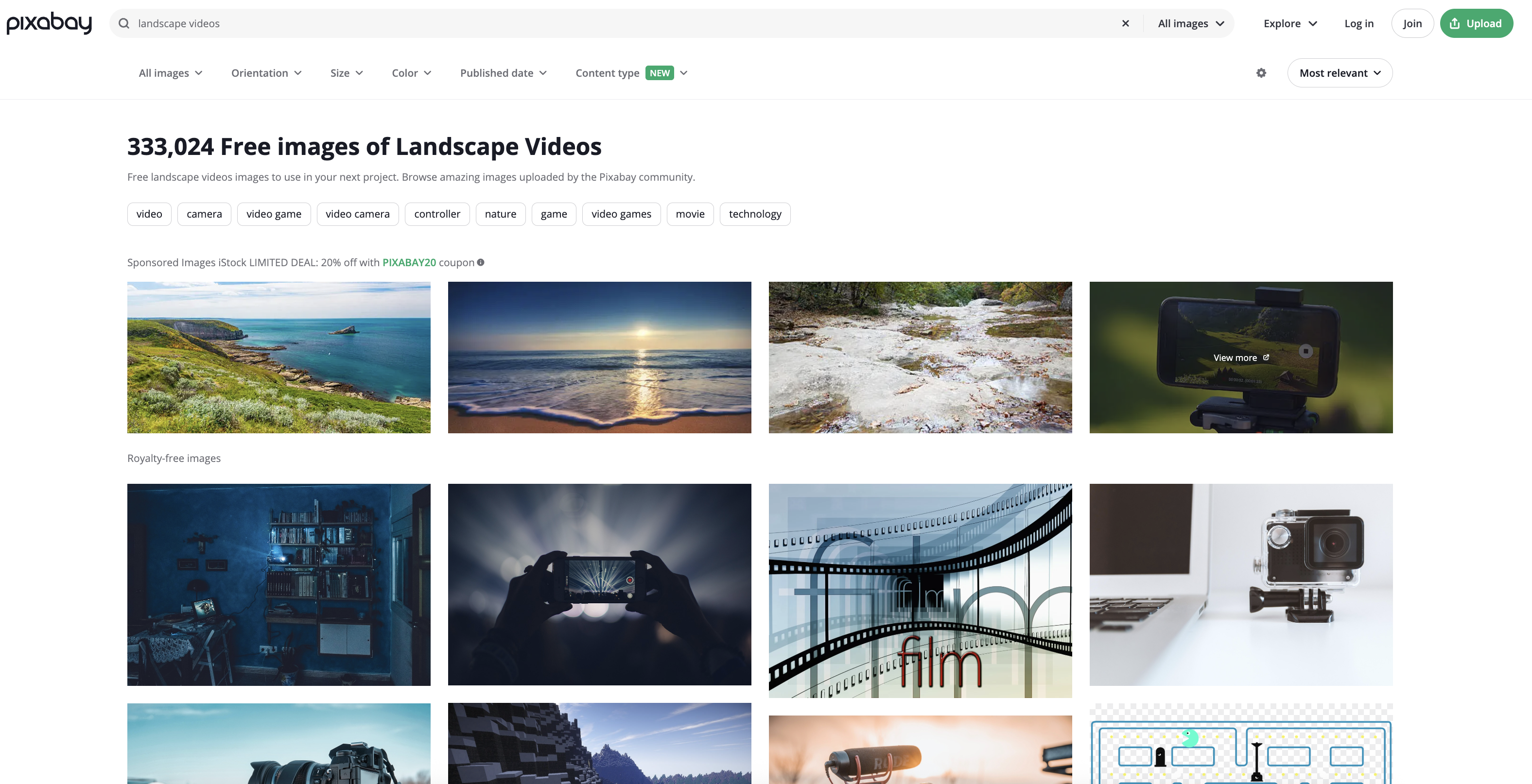 Pexels free landscape videos