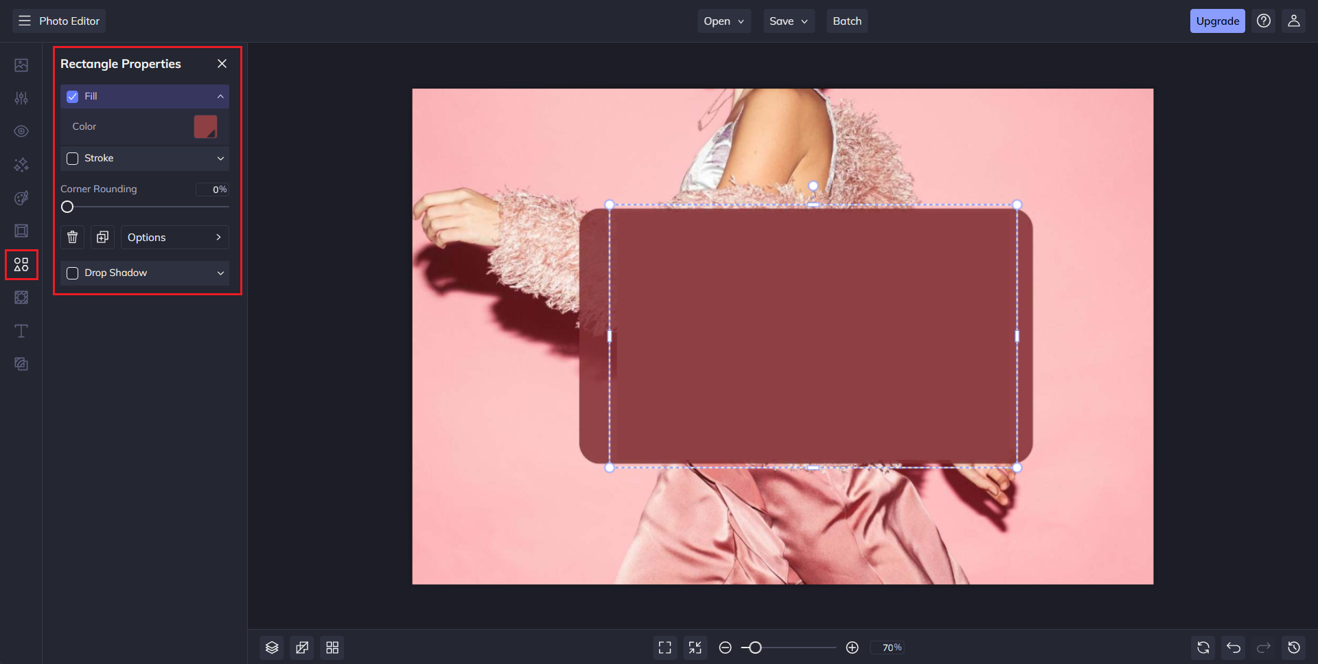 Edit your JPEG text