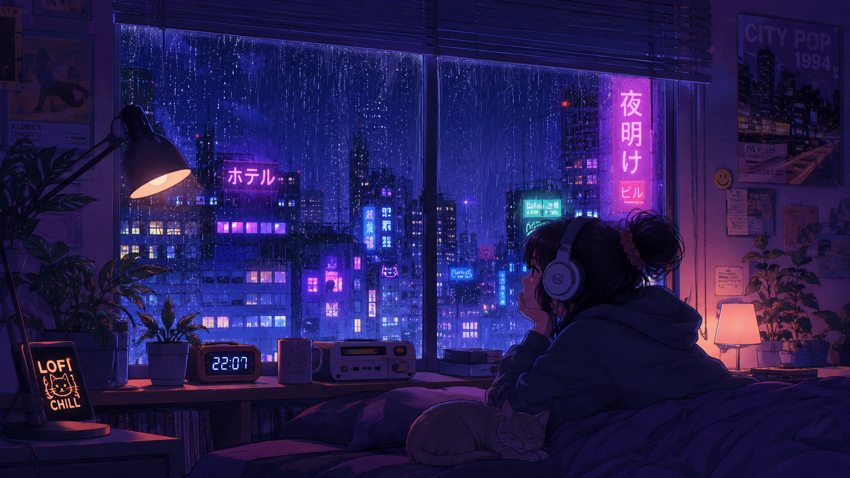 Lo-Fi Anime Profile Banner