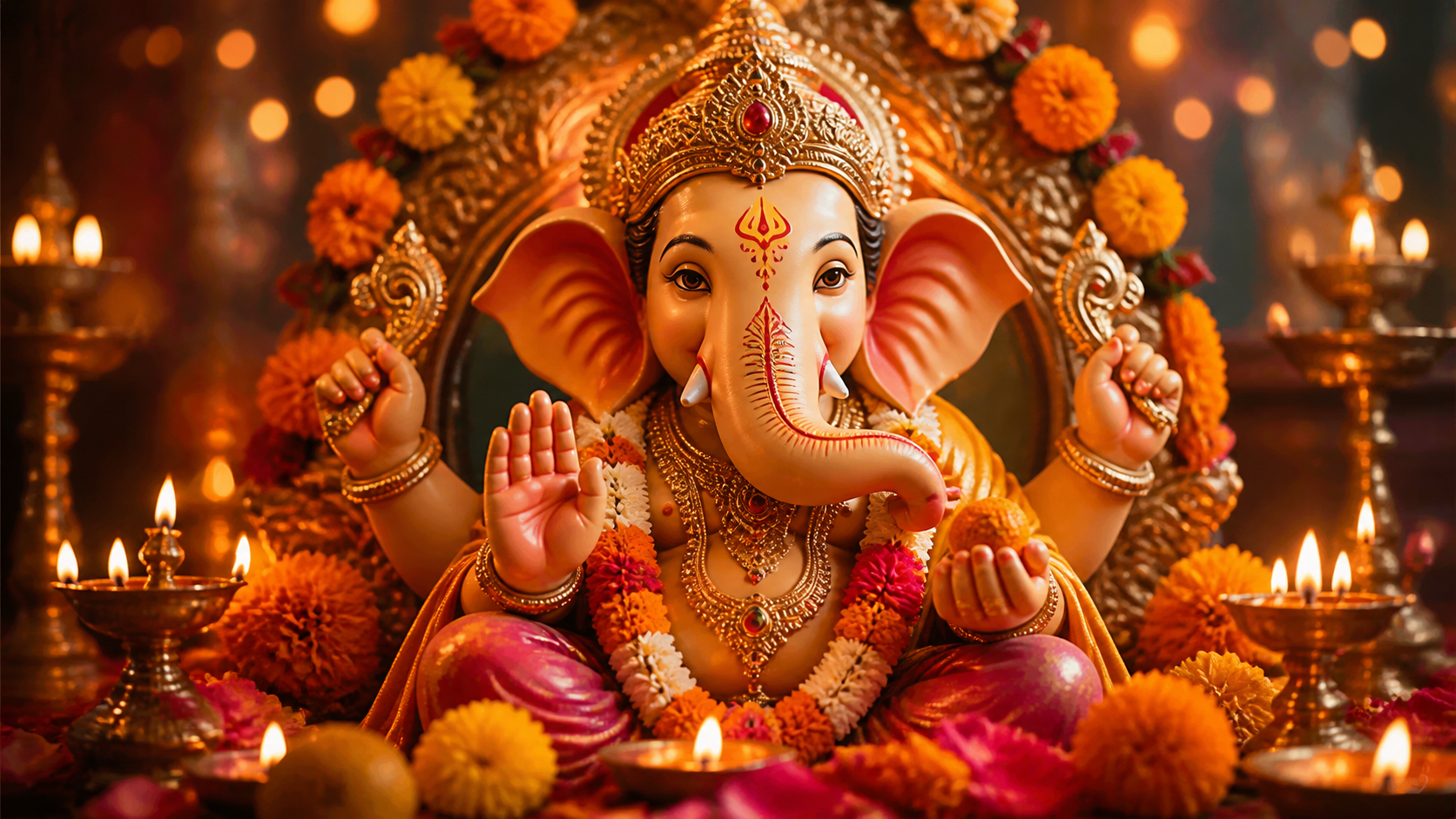 Ganesha AI Video Prompts For Ganesh Chaturthi hero image