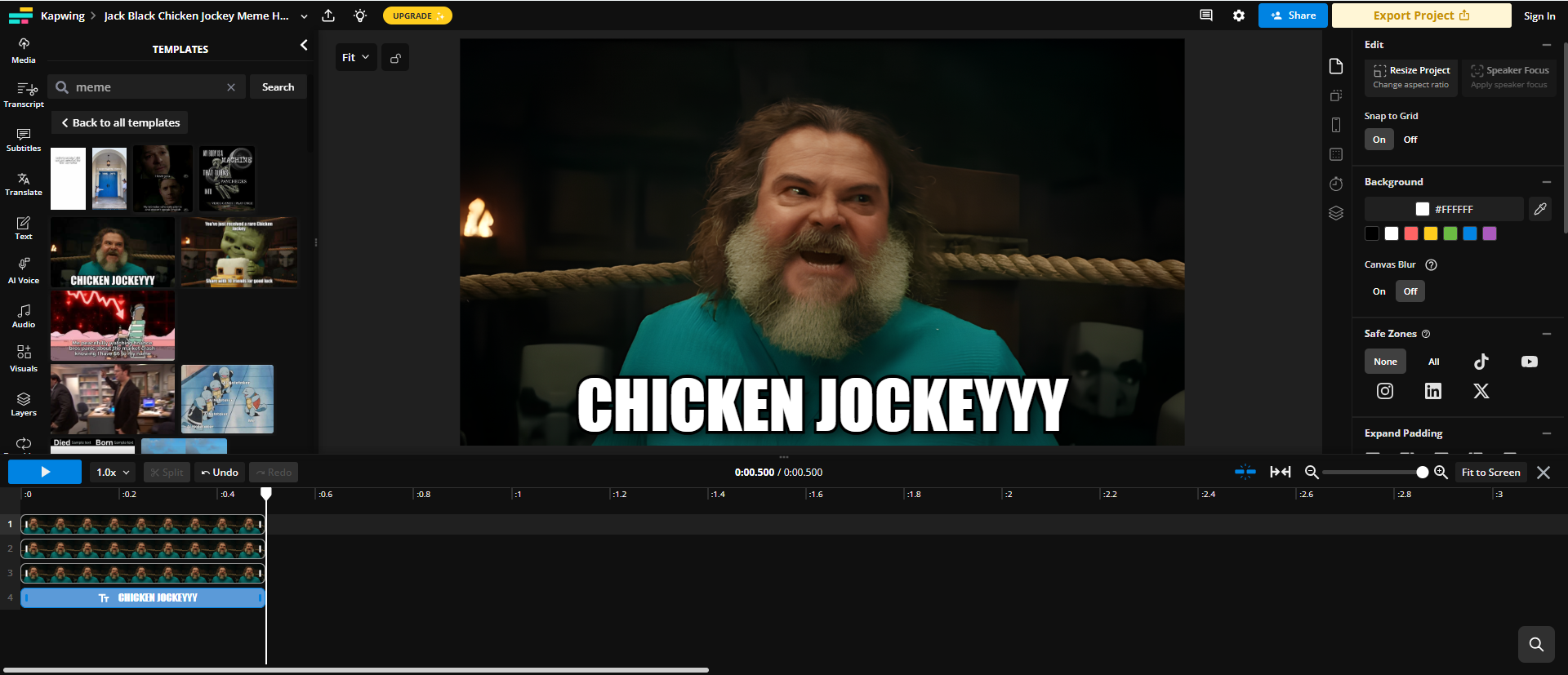 kapwing meme generator