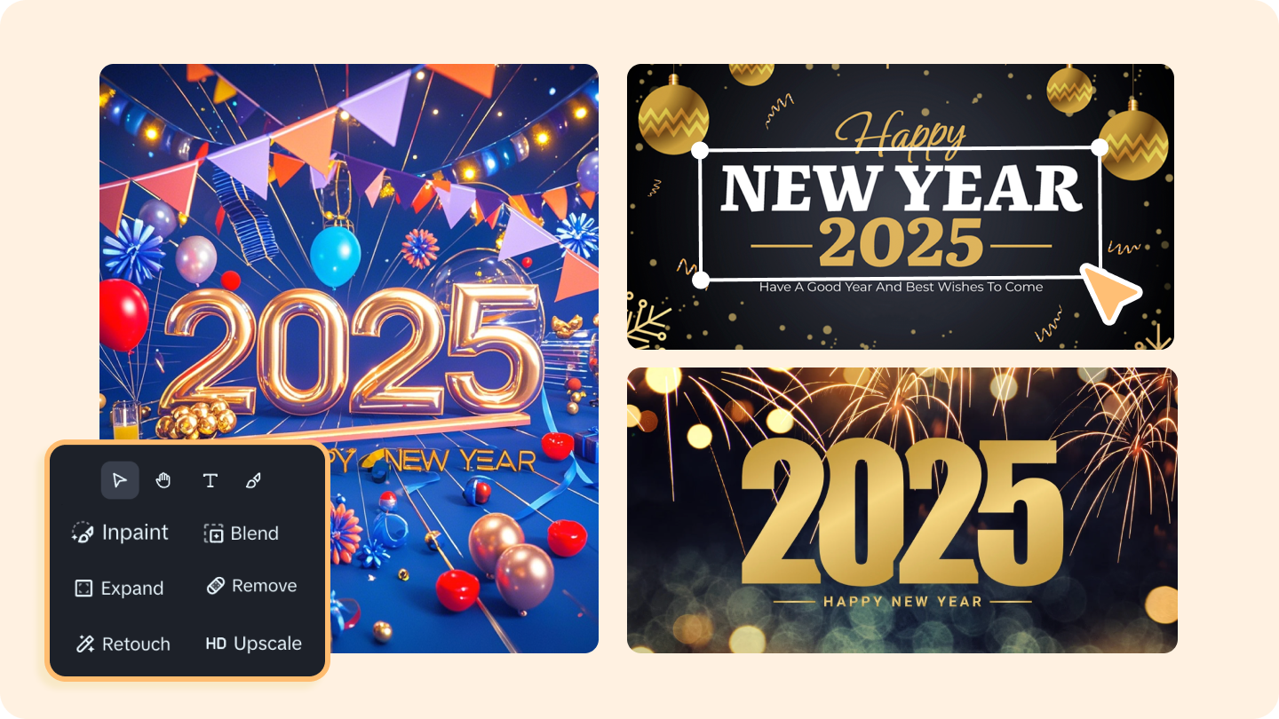 new year card design