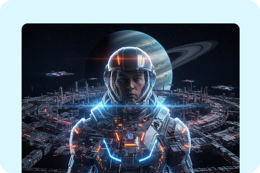 Creative design using overlay pictures in CapCut