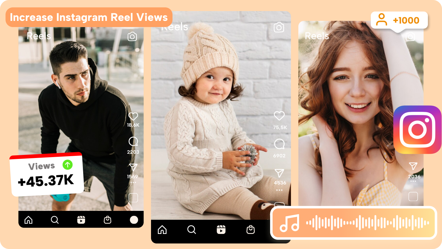 how to increase instagram reel views