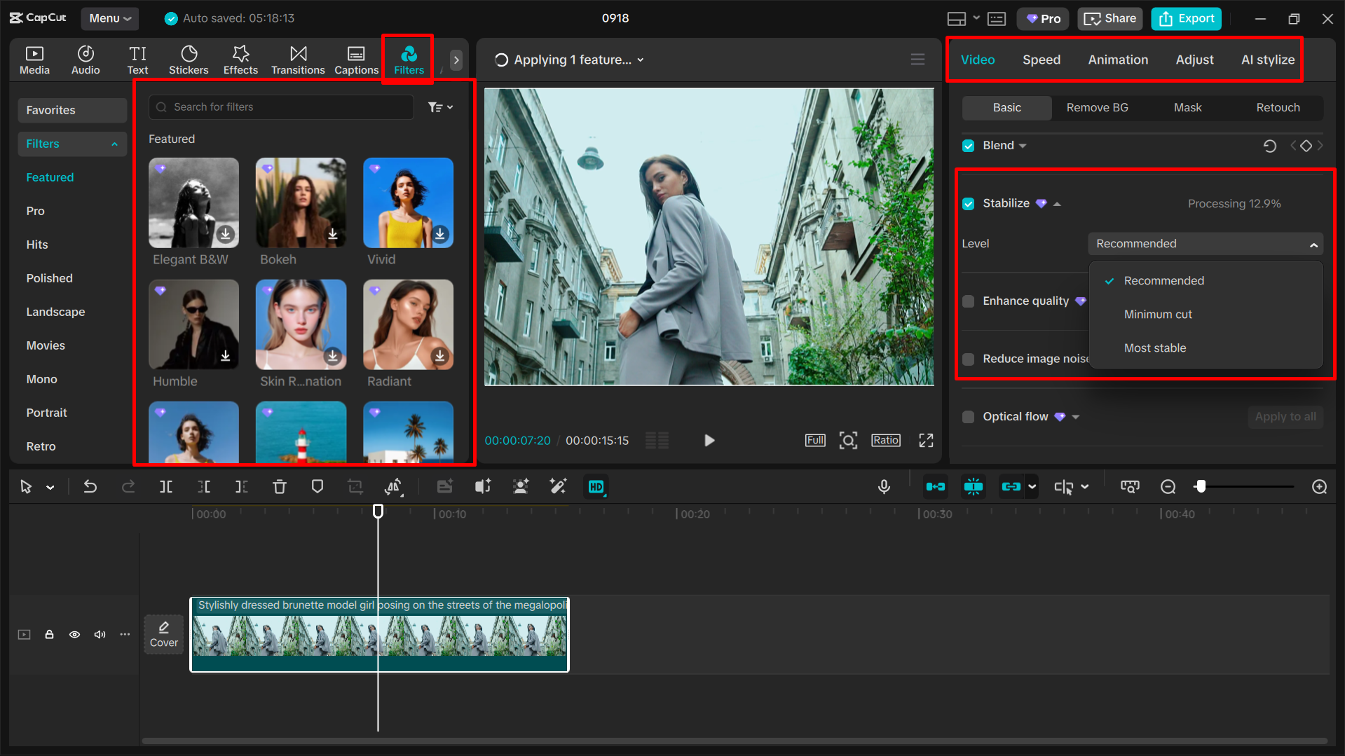 Edit video on the CapCut desktop video editor