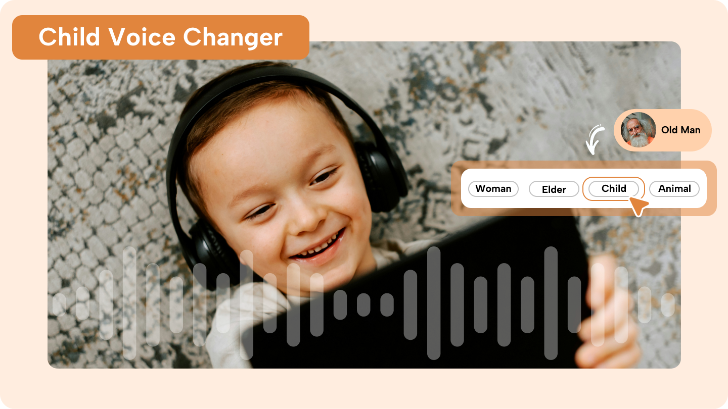 child voice changer