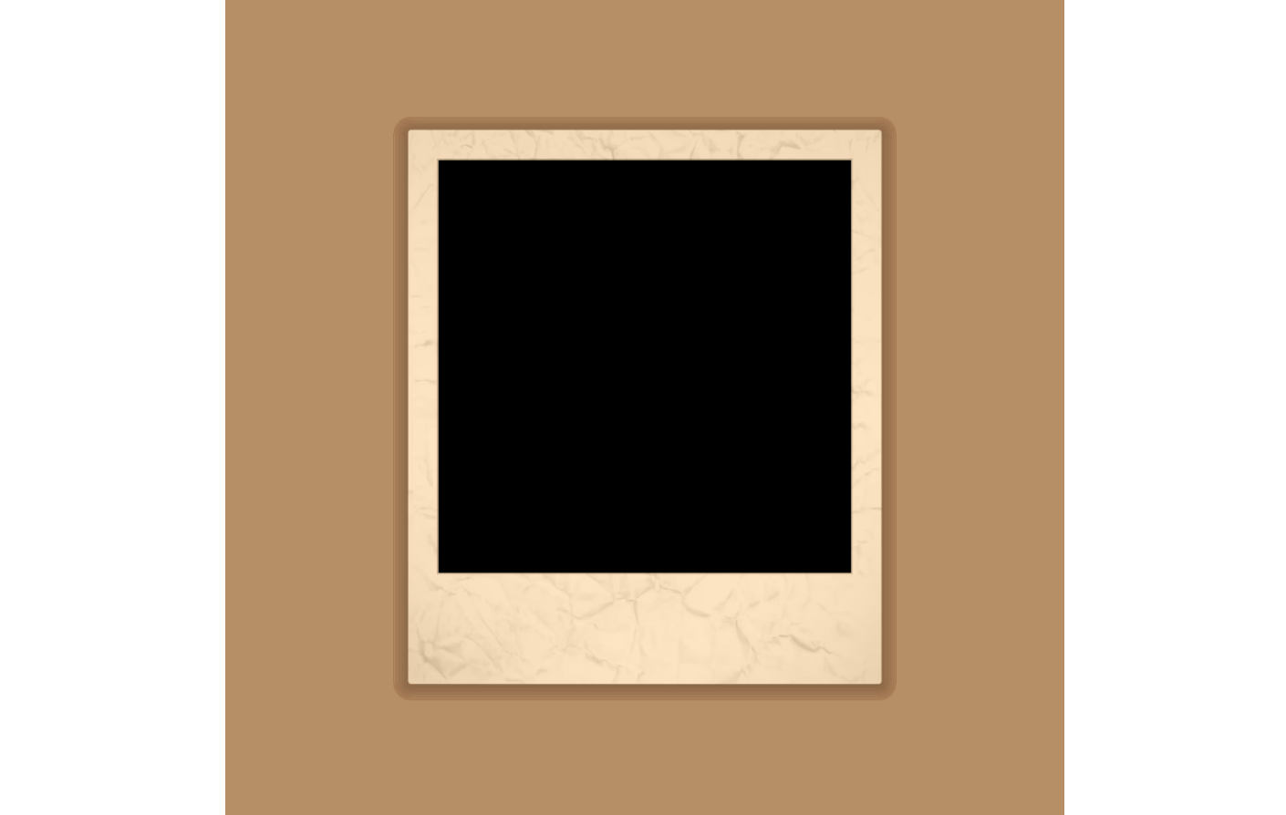 Polaroid-style frames for photos