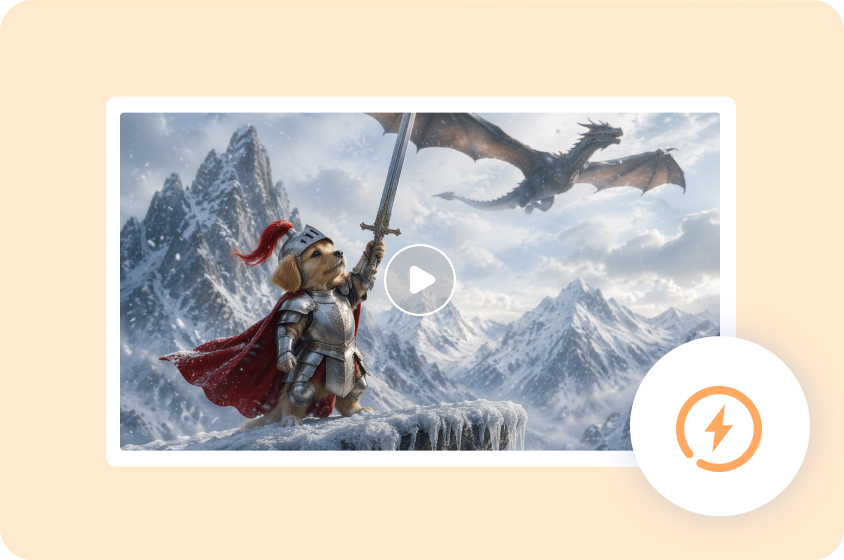 Pergi dari idea ke video selesai dalam beberapa minit