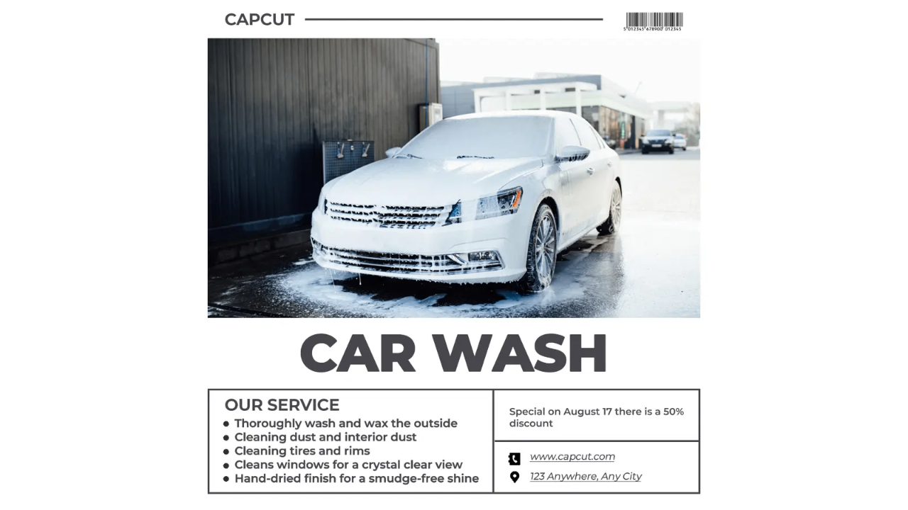 Expert tips for designing eye-catching car wash flyers