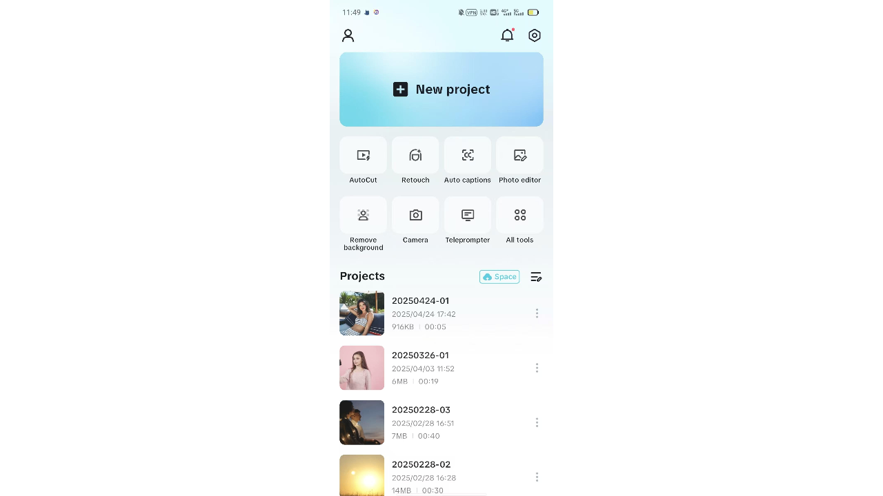 Import your video or audio