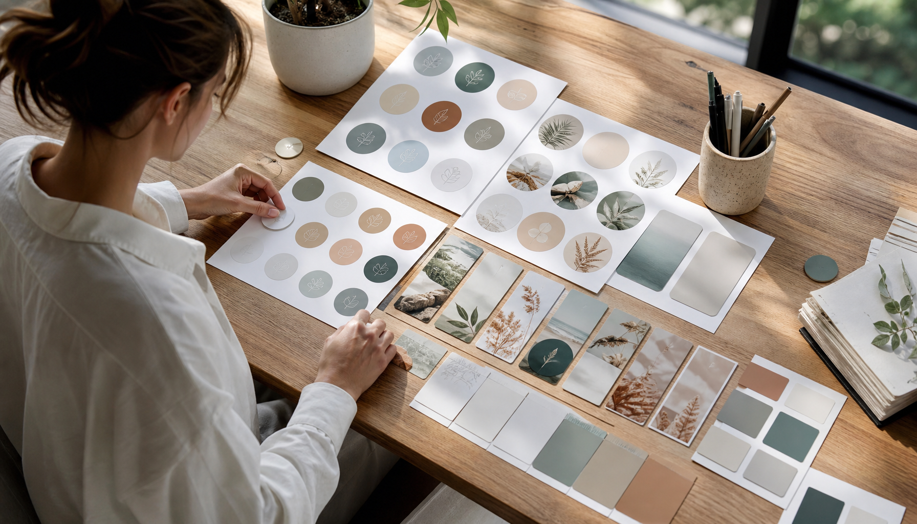 Social Platform Story Highlight Cover Design System for AI Video Creators