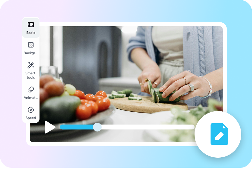 Branded cooking visuals