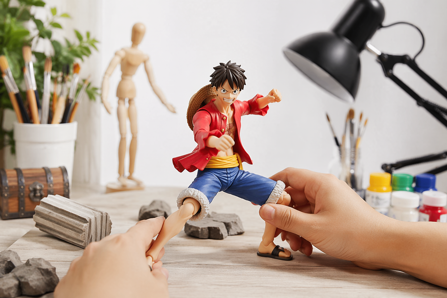 AI Action Figure product-style social posts
