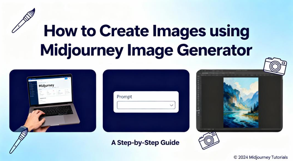Steps to create images using Midjourney