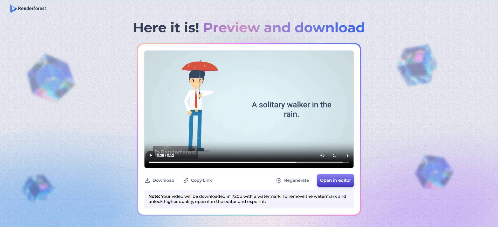 script to ai animation video