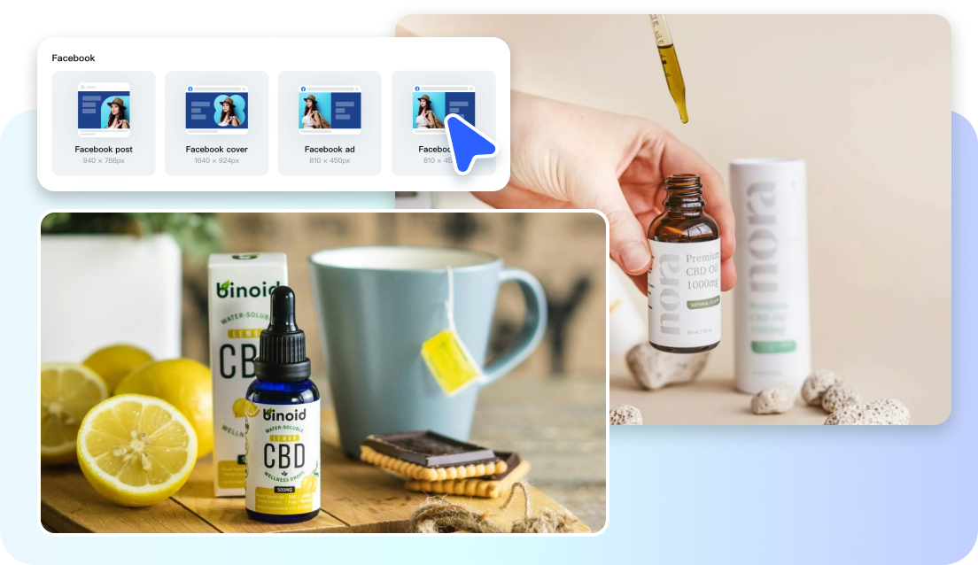 Alat ubah ukuran gambar dengan preset otomatis