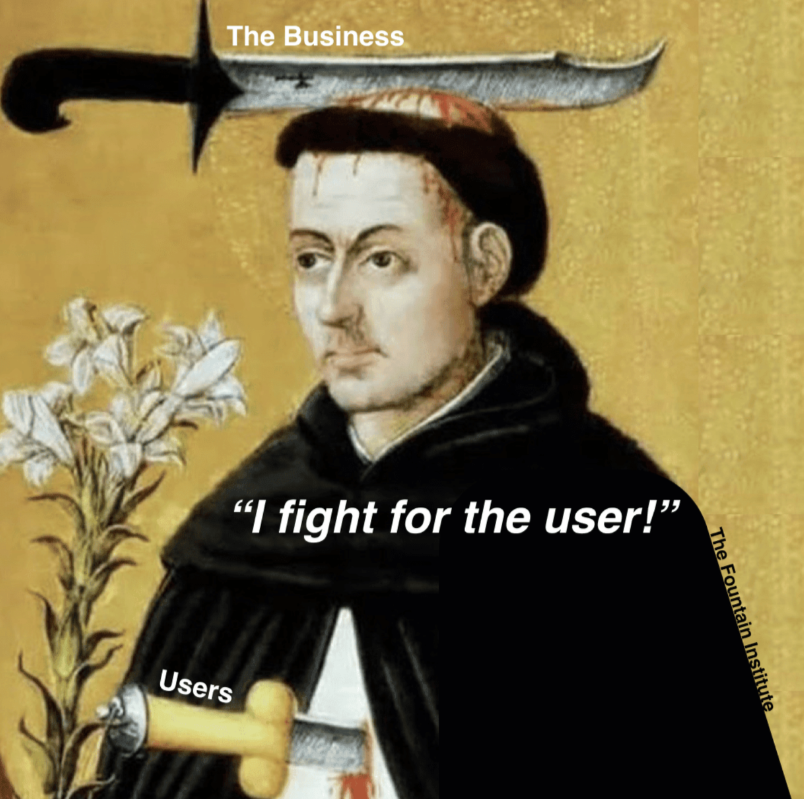 The battle between users and businesses