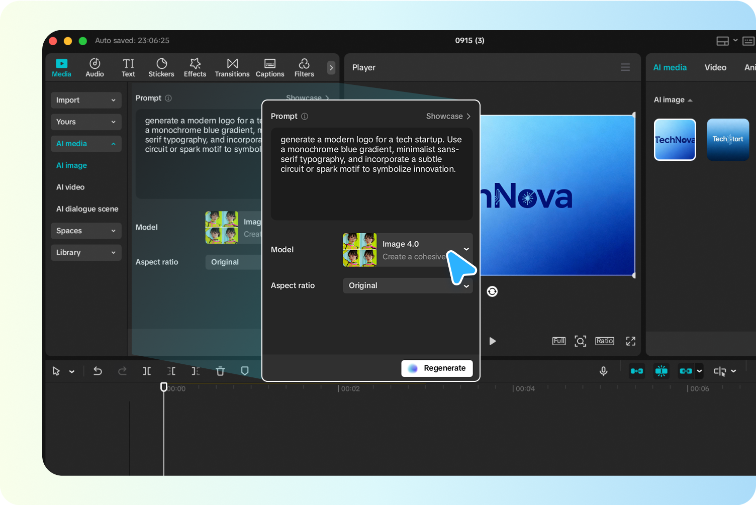 Personalizați grafica generată cu caracteristici bogate