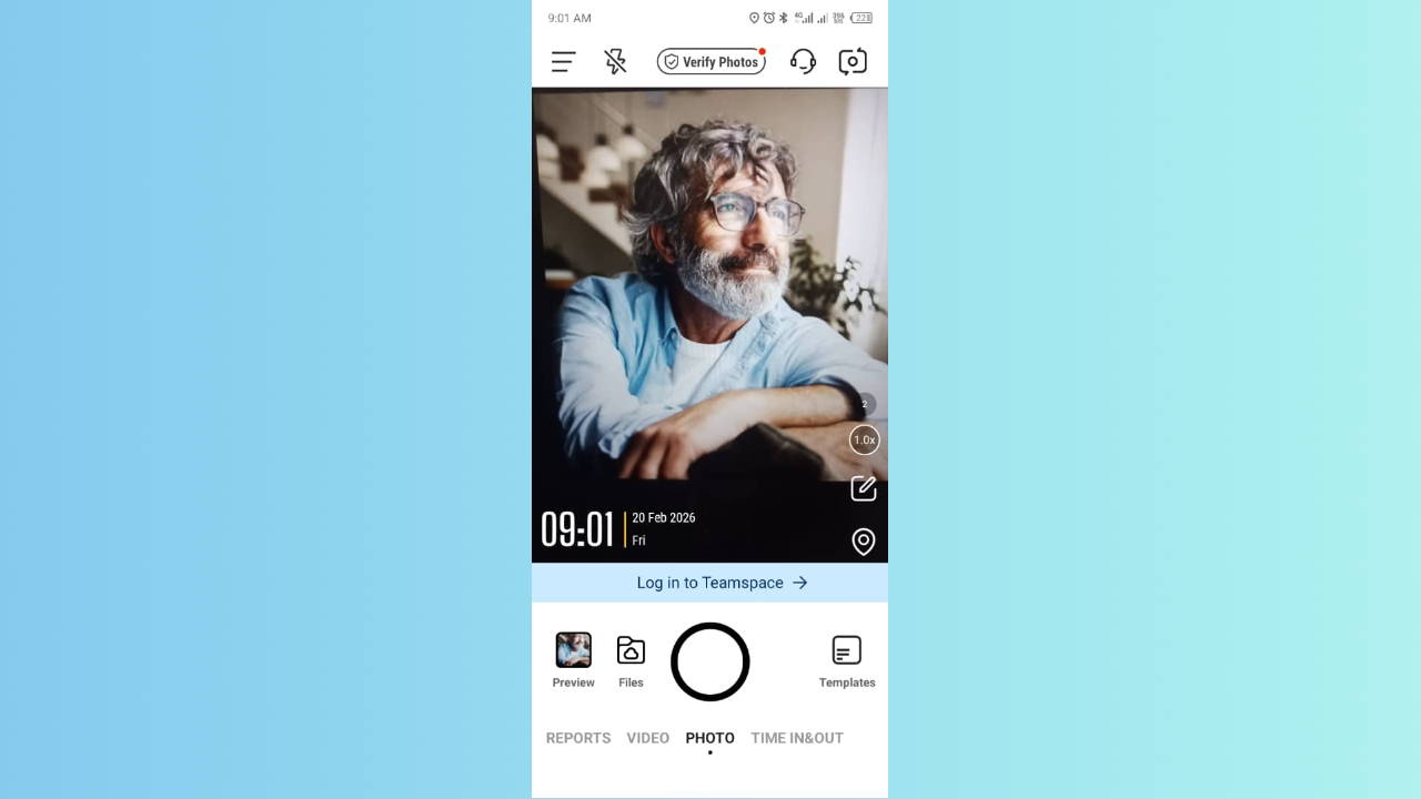 Date on Photo App