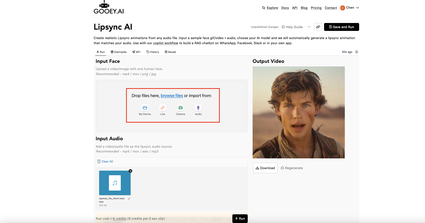 3D animation lip sync