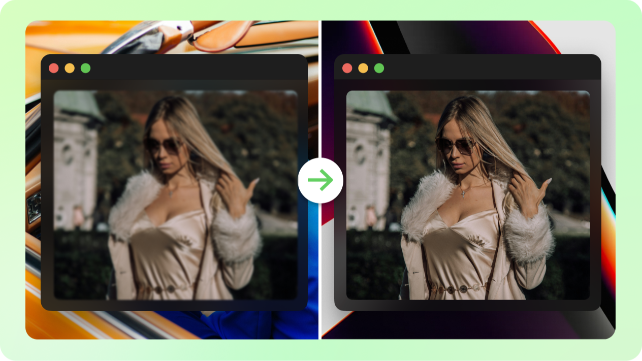 Transform screenshot style and quality with Image-to-image