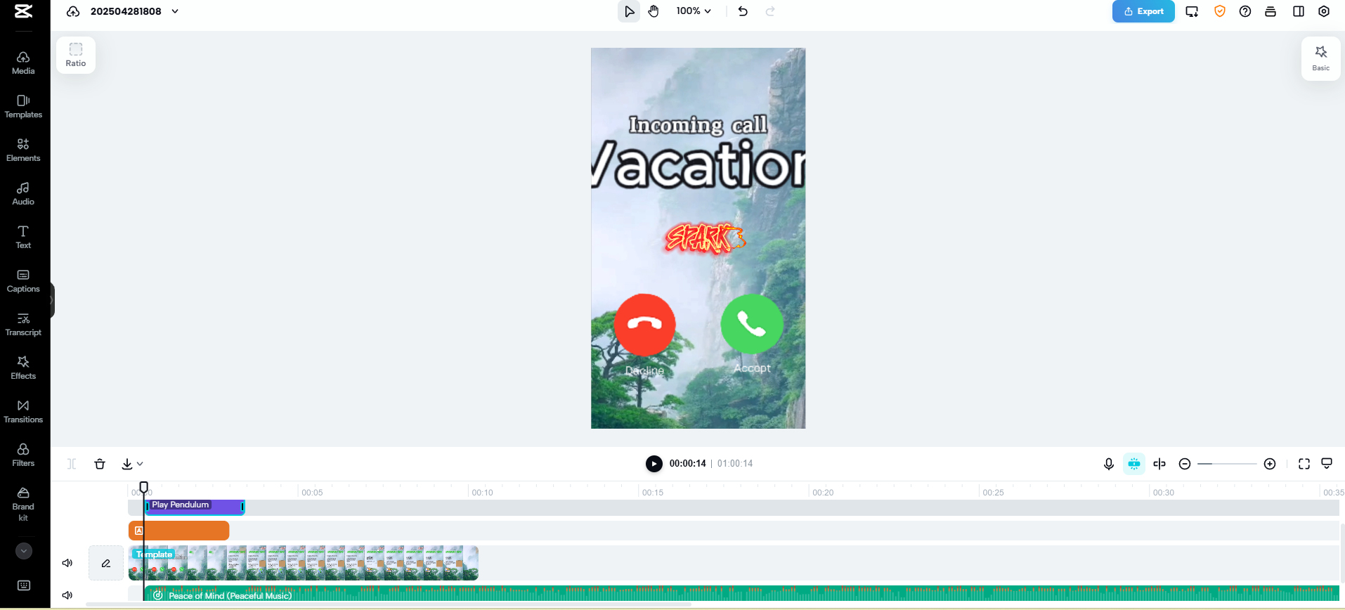 Pokročilá úprava časové osy s vícenásobným vrstvením