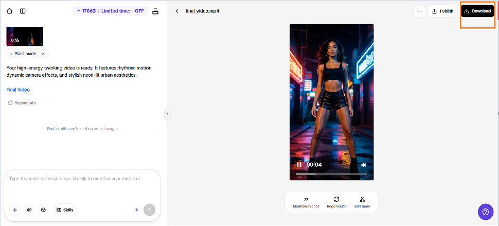 Export and Share Your Video