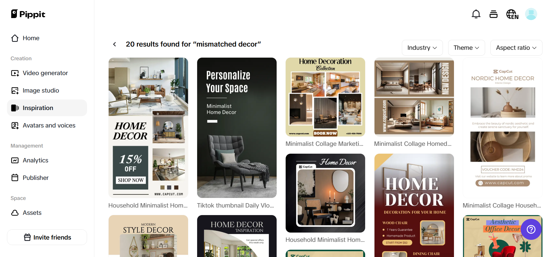 Ready-to-use designs