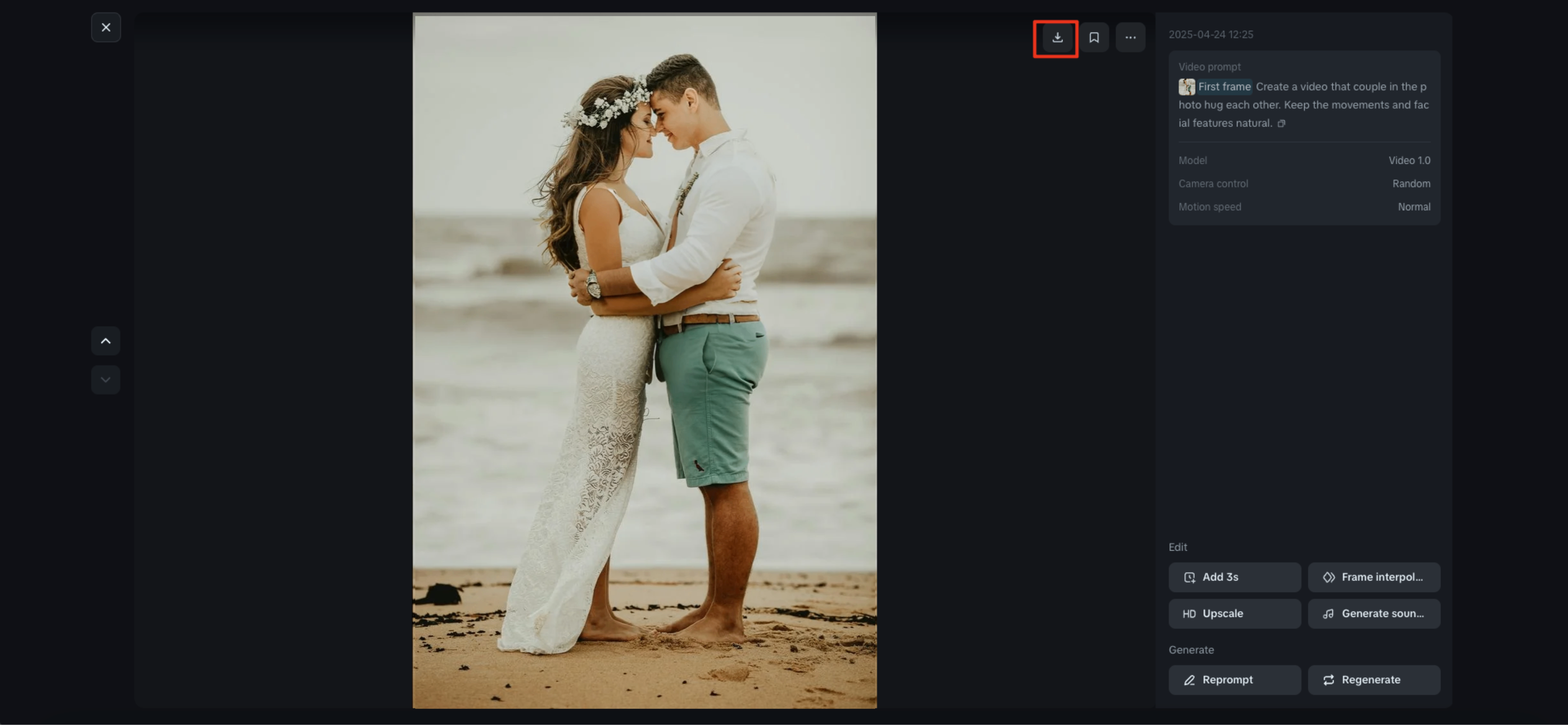 ai peluk video generator gratis online