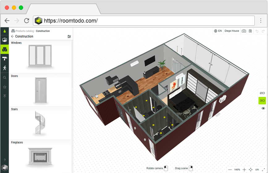 Roomtodo - AI interior design software