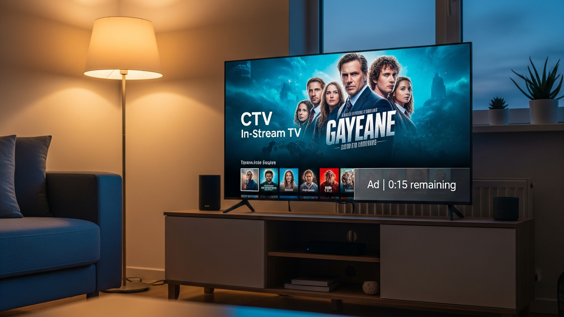 In-stream video CTV ads