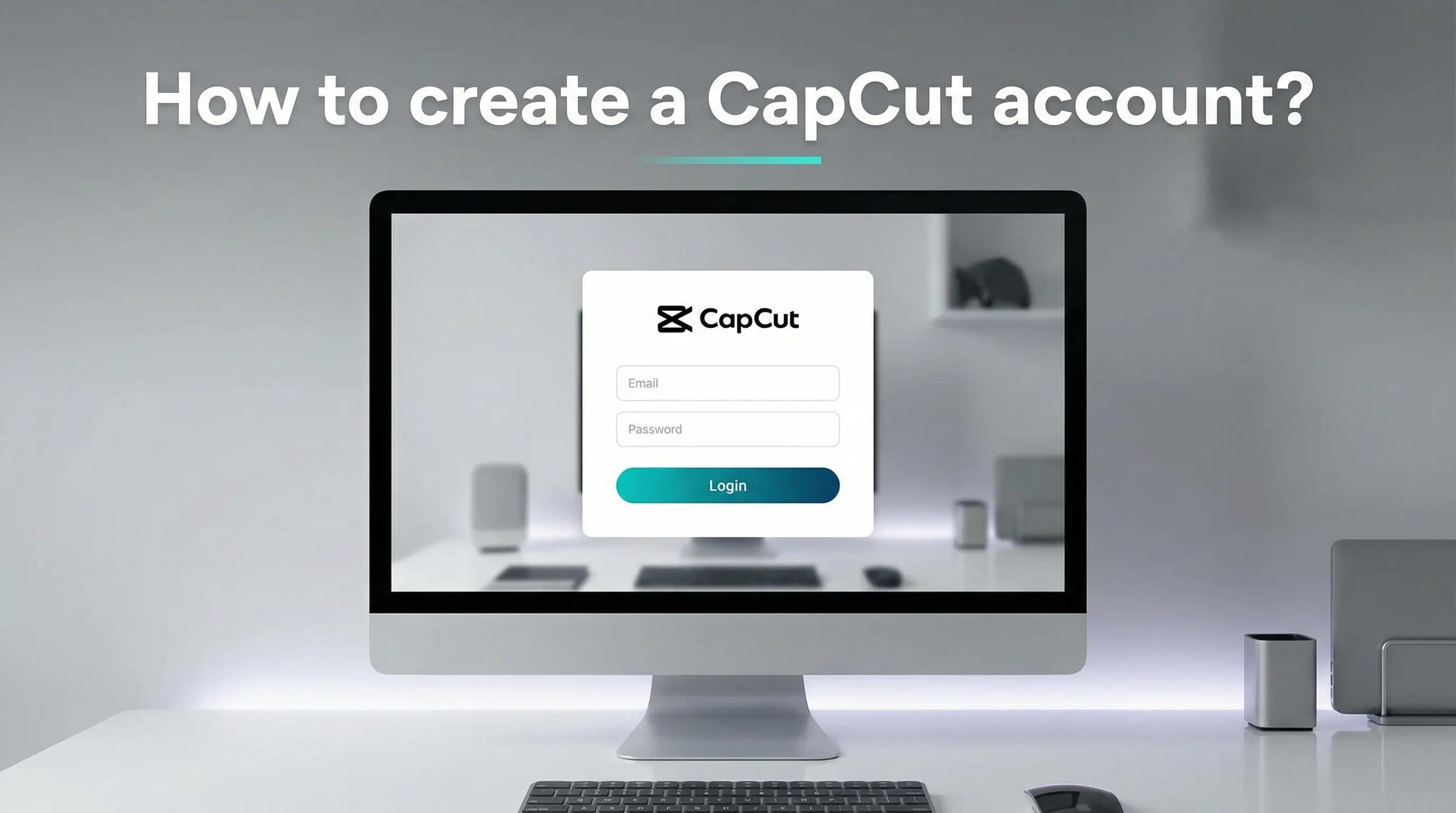 create a CapCut account