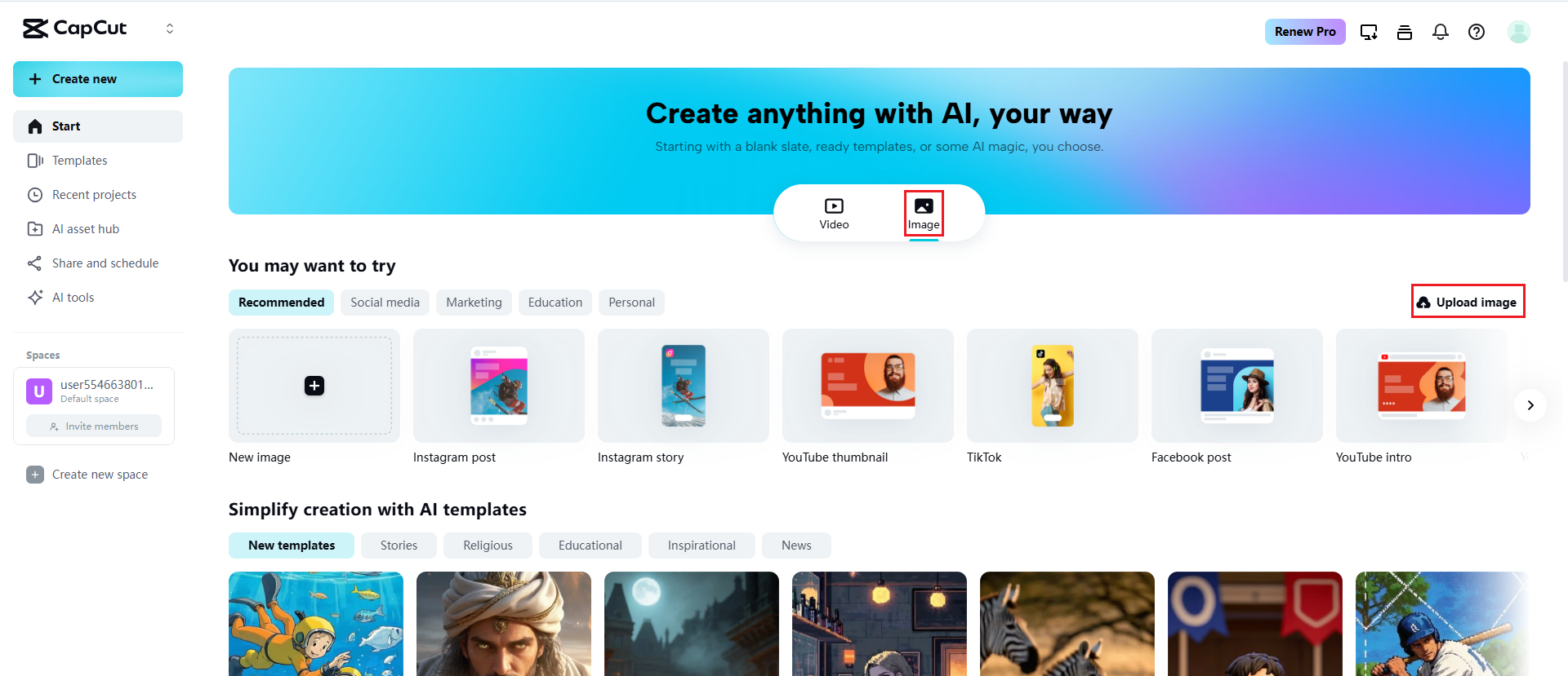Upload and access orientation tools