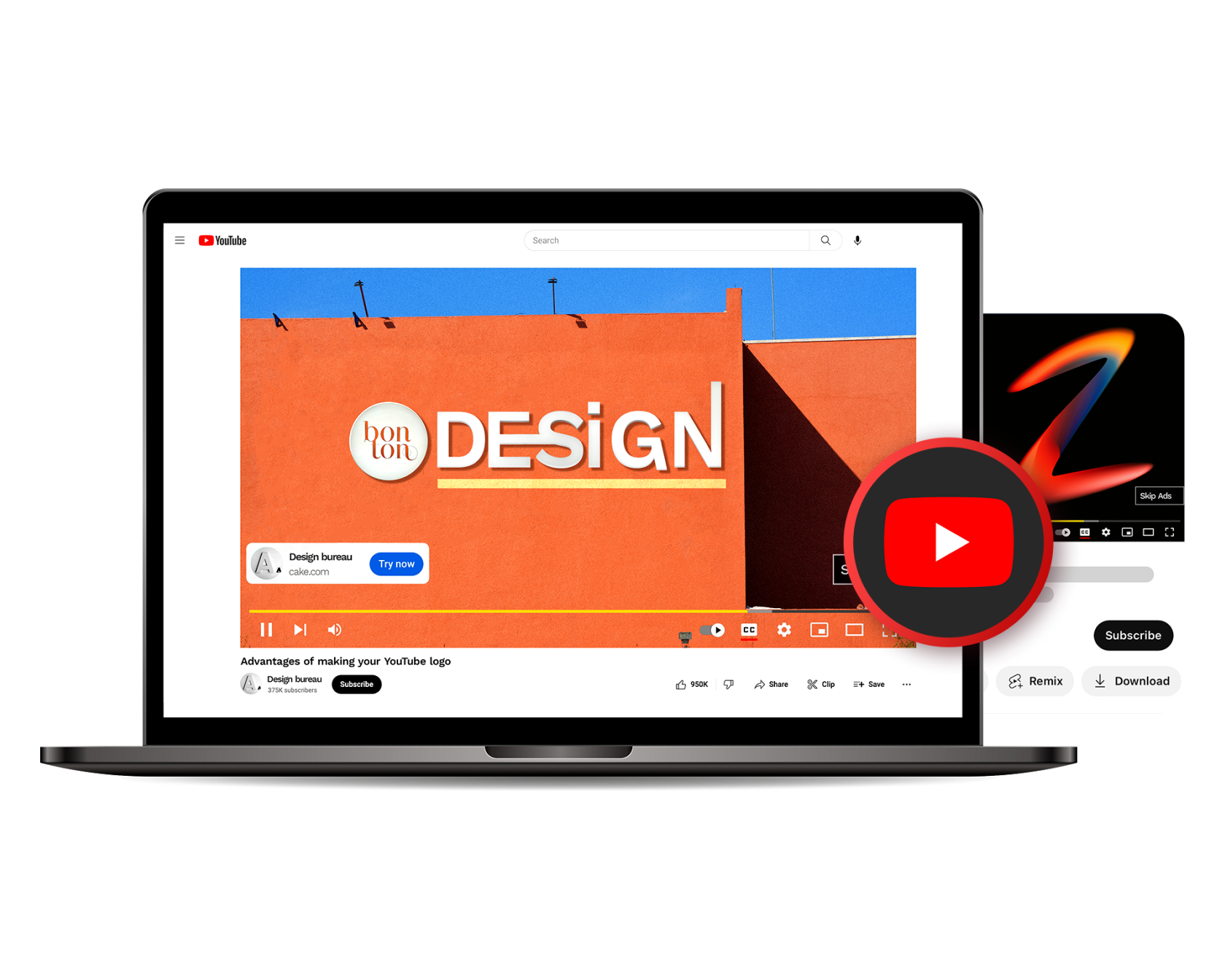 Pembuat Logo YouTube Gratis Online