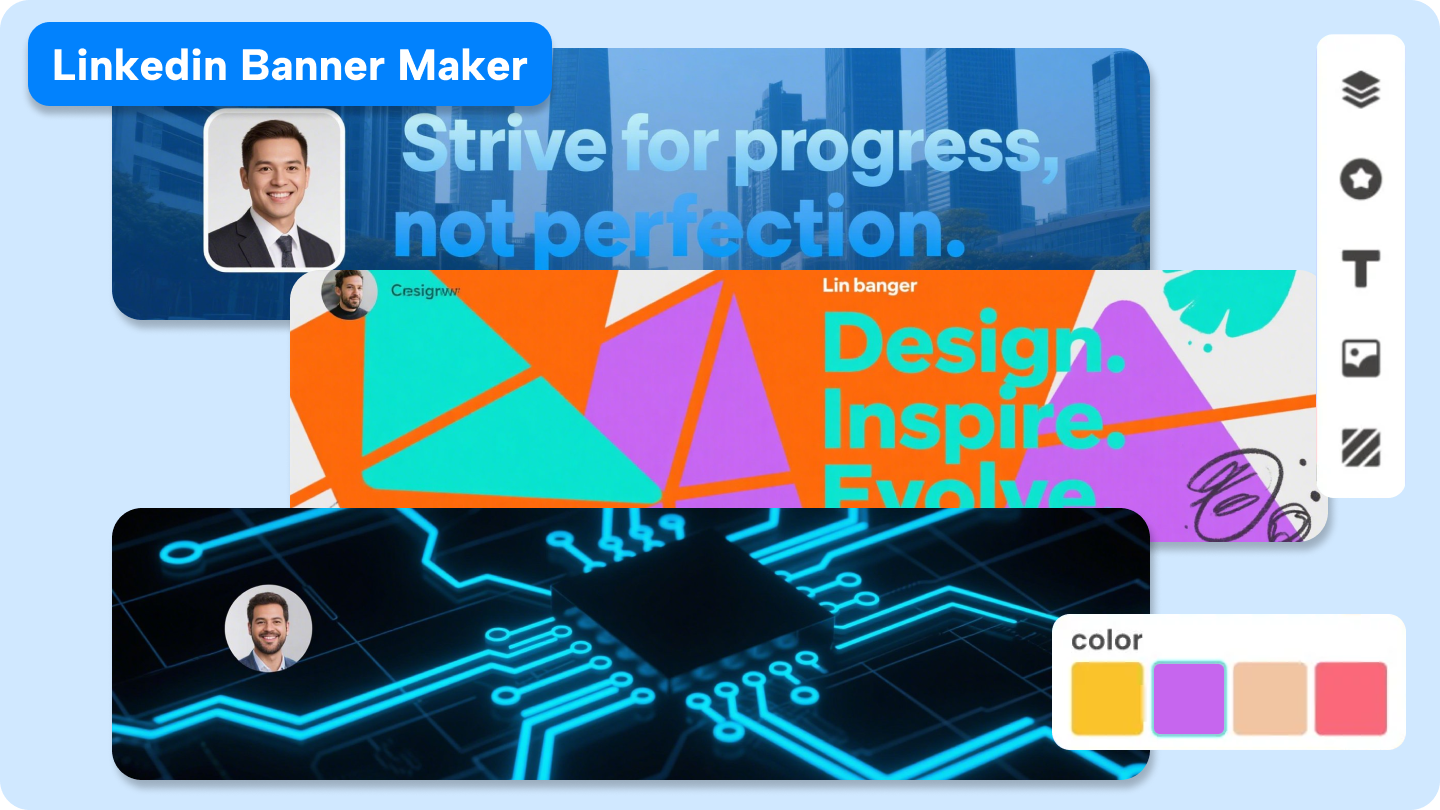 Creador de banners de LinkedIn