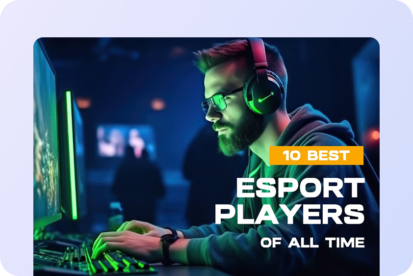 Avatar de juego 3D personalizado para eSports y torneos