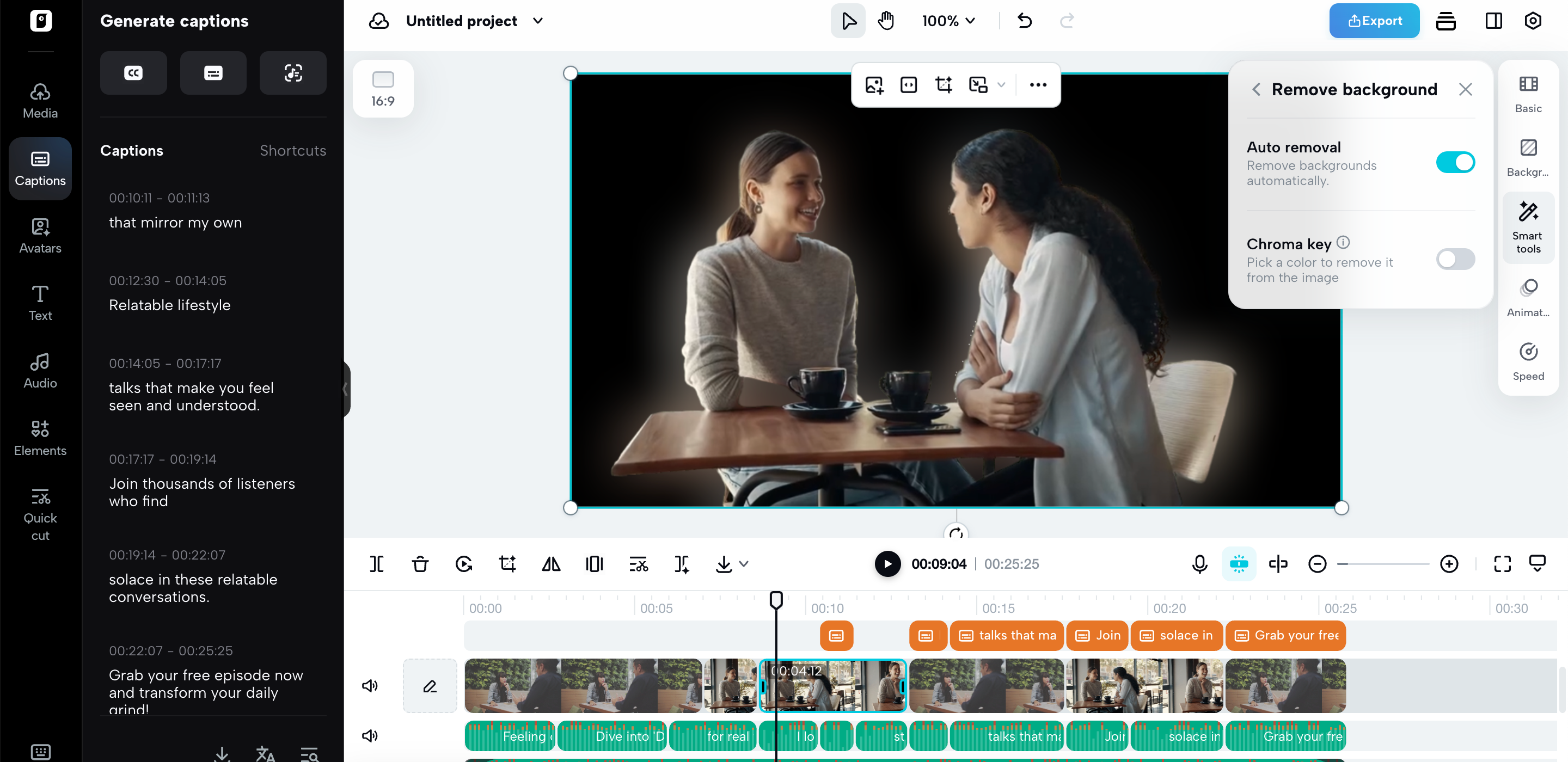 Crie o fundo de acordo com suas necessidades.
