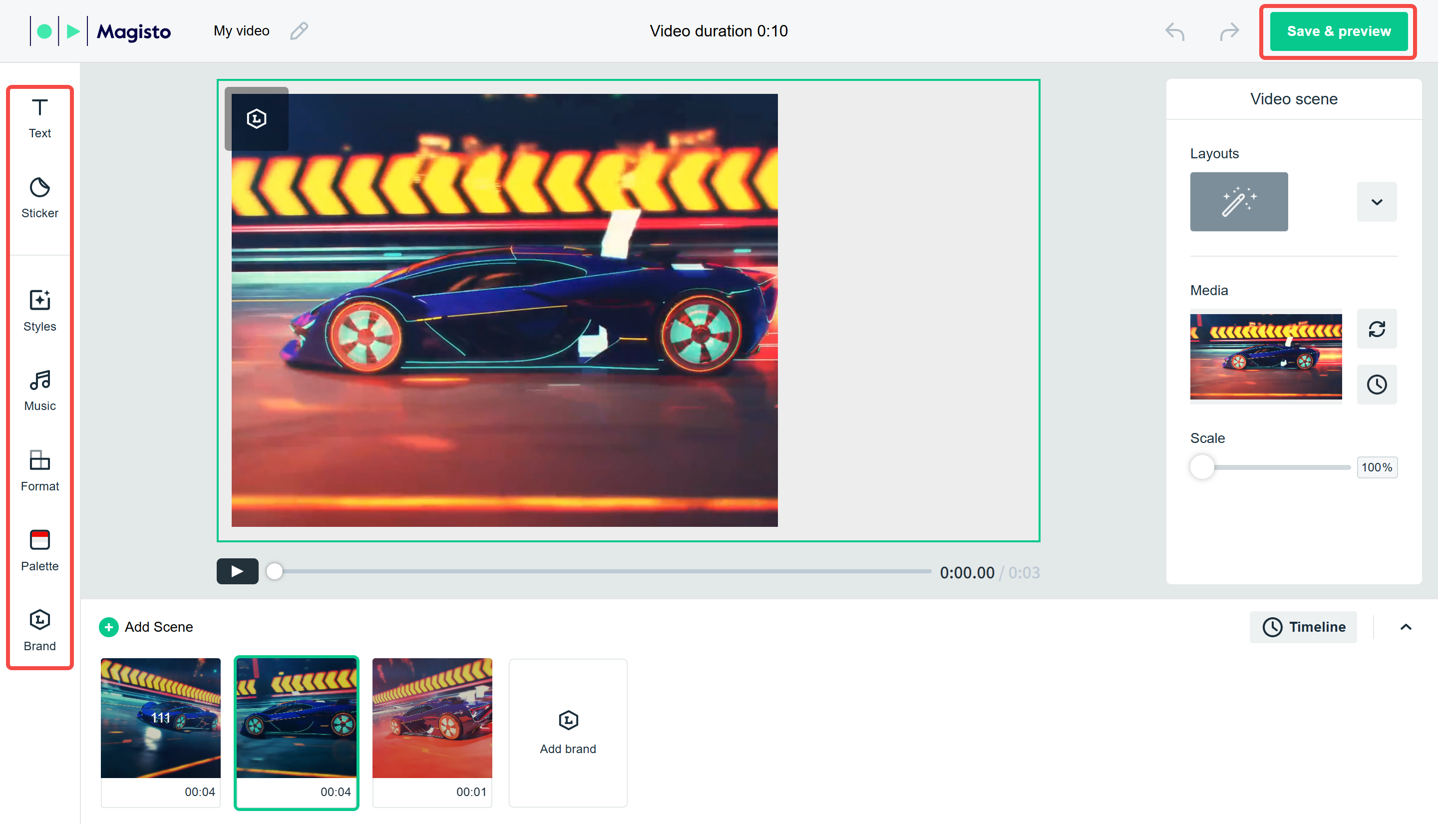 How to use the Magisto video editor online