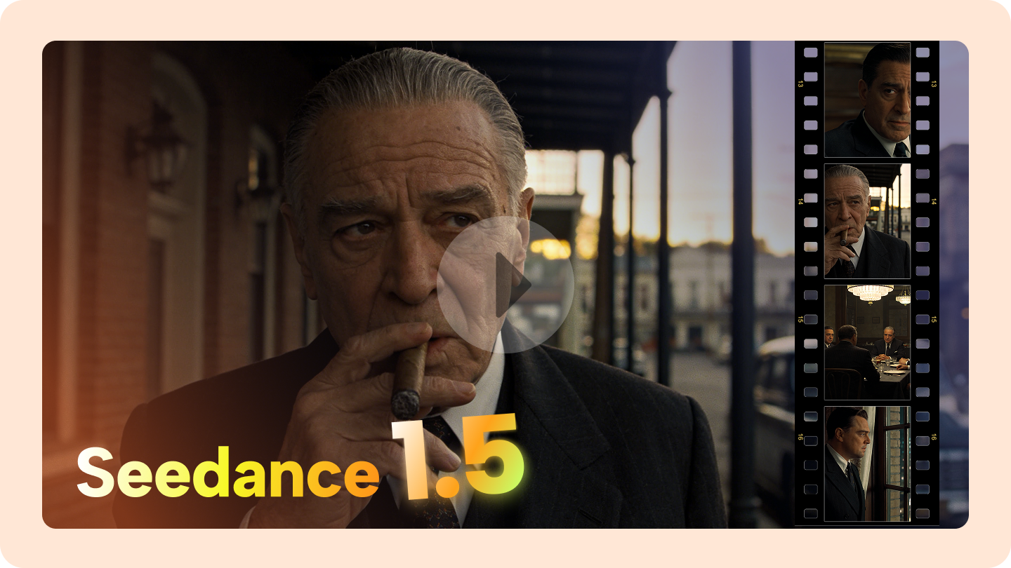 ai character text overlay for film scenes
