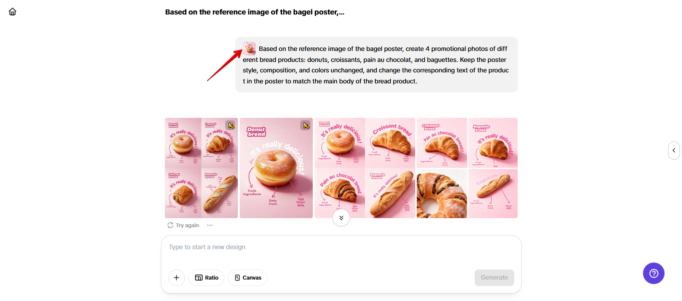 Soporte para imágenes de referencia